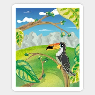 Toucan Magnet